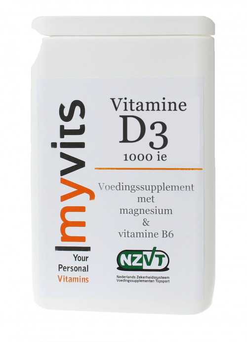 Vitamine D3 75 mcg 3000ie MyVits