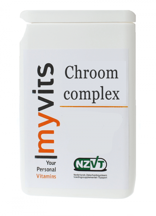 Chroom complex helpt je de dag door MyVits